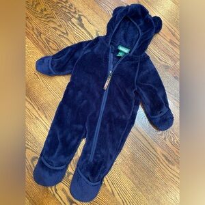 L.L. Bean Infant Fleece Bunting